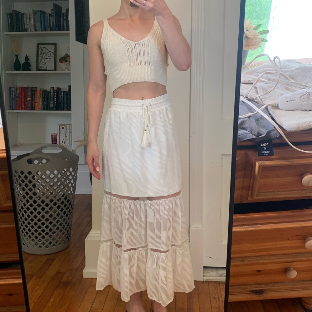 NWT Bebe maxi skirt